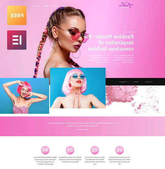 Fashion Mania - Easy WordPress Theme