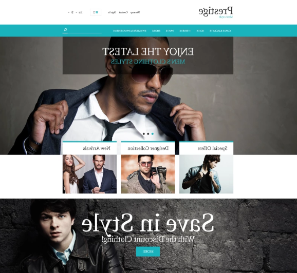 Fashion Store Free Prestashop Theme